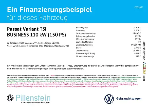 VW PASSAT VARIANT (2/4)
